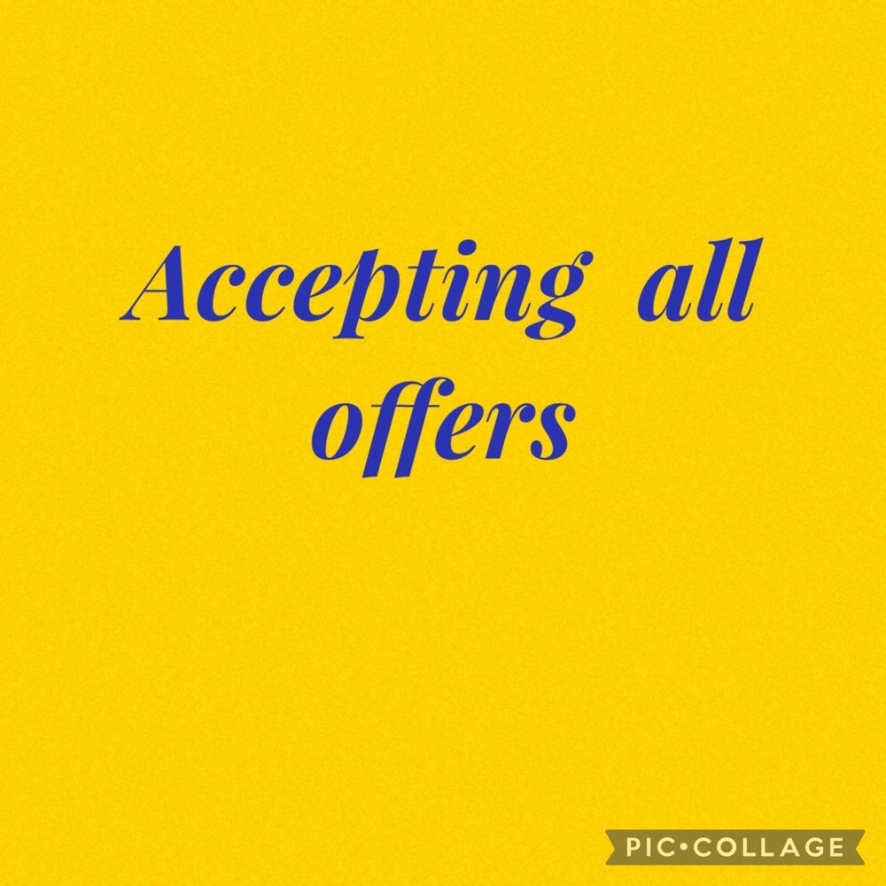 Accepting all offers. Moving and don’t want to take this all with me